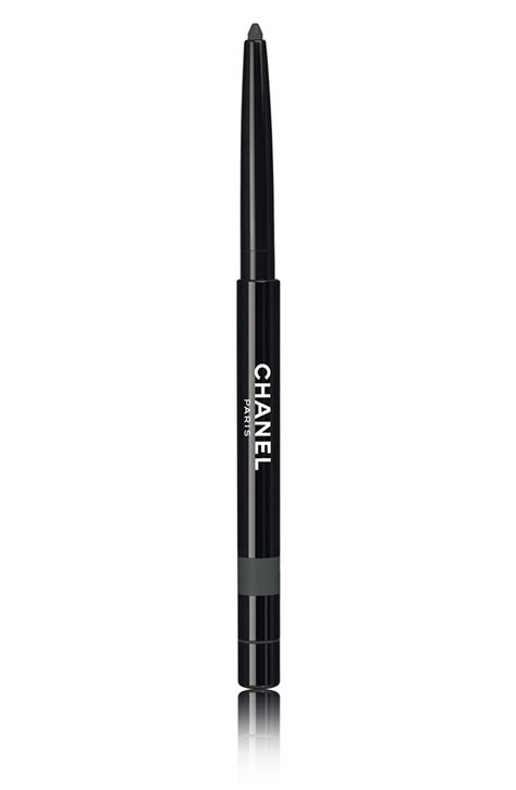 chanel eye pencil black|chanel waterproof eyeliner pencil.